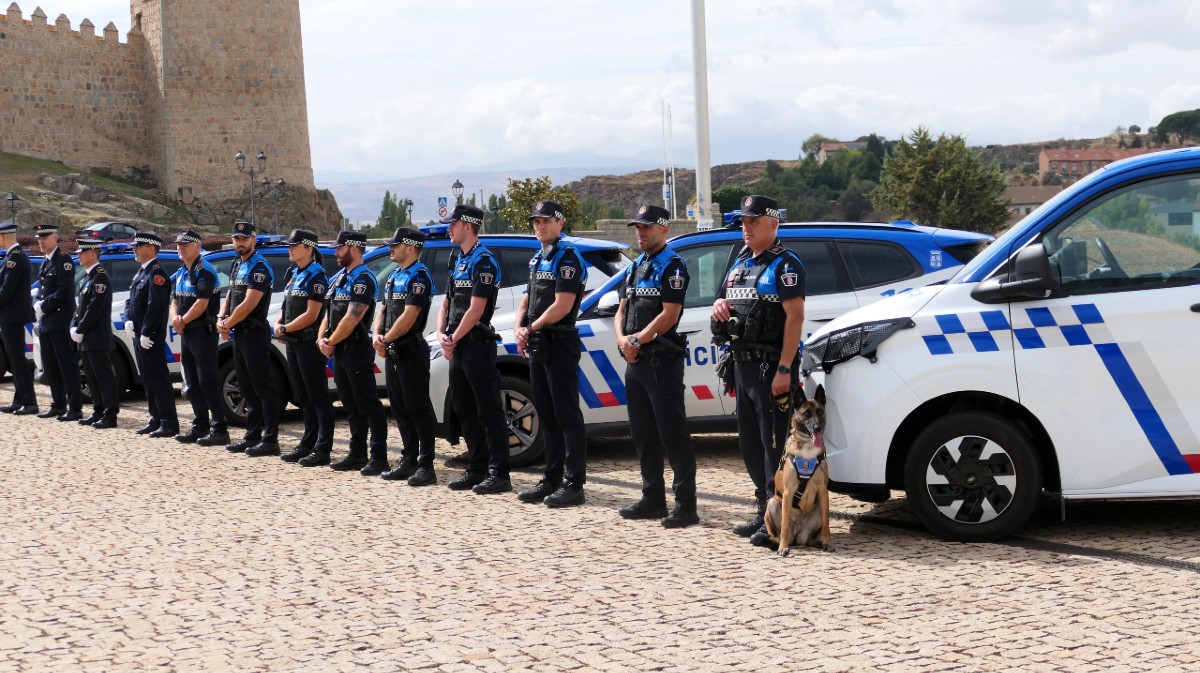 Festividad de la Polic&iacute;a Local de &Aacute;vila.