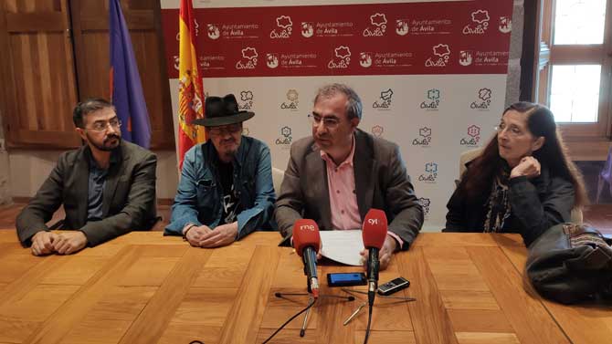 Presentación del concierto-homenaje a Safa.