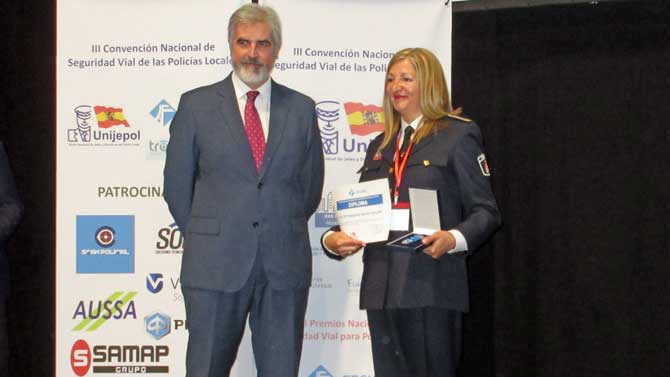 Medalla de Plata a la Educación Vial al Parque de Tráfico de Ávila.