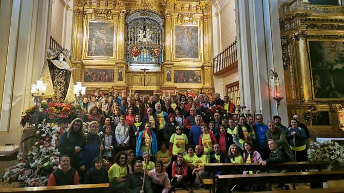 Final de la ruta 'De la cuna al sepulcro' en Alba de Tormes.