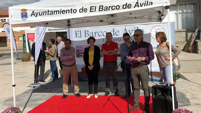 Inauguración de la feria de El Barco de Ávila.