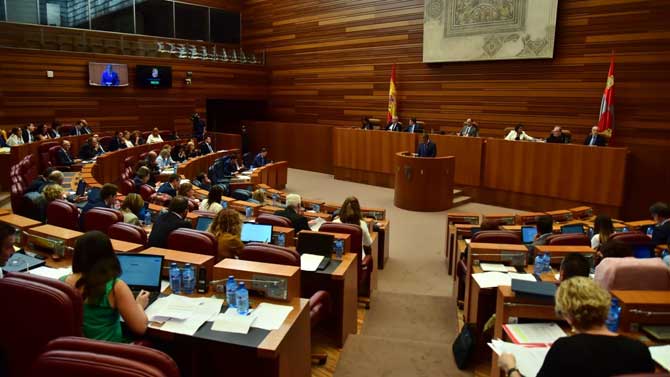 &Uacute;ltima sesi&oacute;n del pleno de las Cortes.