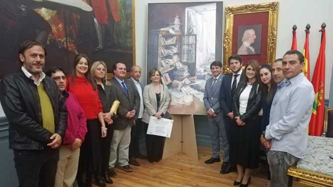 Entrega del Premio Gredos a Mercedes Hukeda.