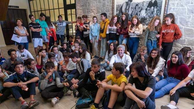 Ganadores del certamen 'Mi primera vendimia'.