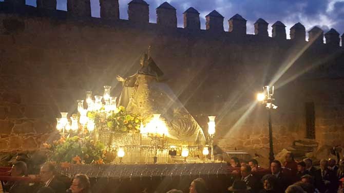Traslado de Santa Teresa a la Catedral.