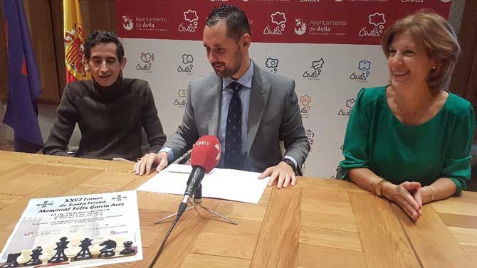 Presentaci&oacute;n del Torneo de Ajedrez F&eacute;lix Garc&iacute;a Ar&eacute;s.