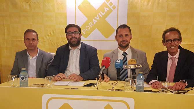 Presentación de la campaña electoral de Por Ávila.