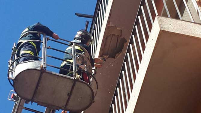 Imagen de archivo de una actuación de los bomberos.