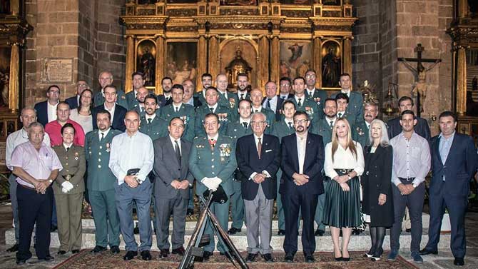 Fiesta de la Guardia Civil en Cebreros.