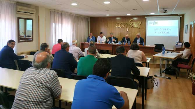 Imagen de archivo de la última asamblea de Confae.