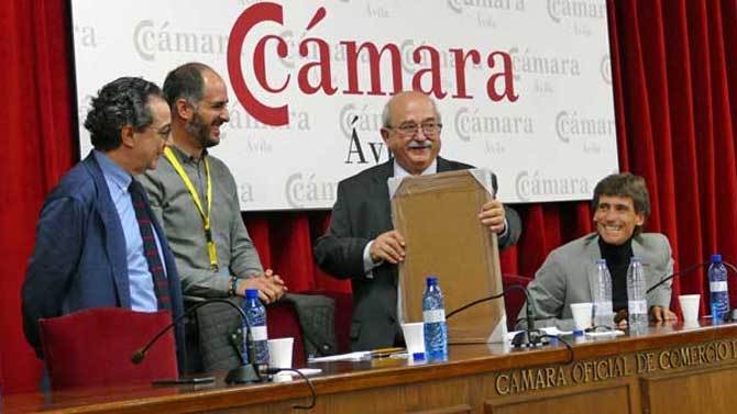 Gutiérrez Robledo en un homenaje en 2018.