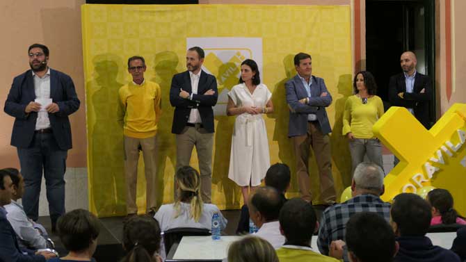 Acto de presentación de los candidatos de Por Ávila.