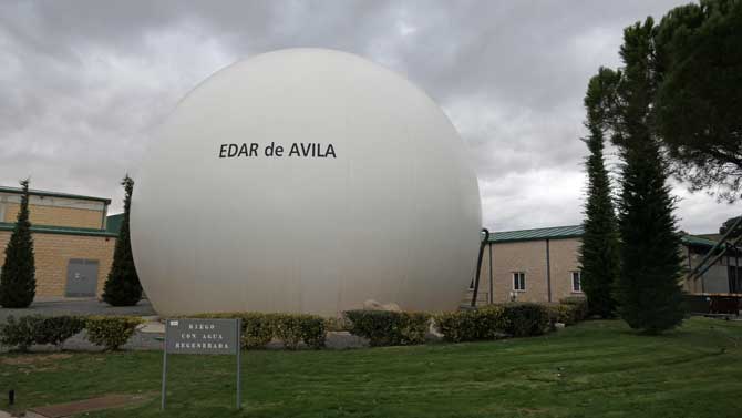 Depuradora de Ávila.