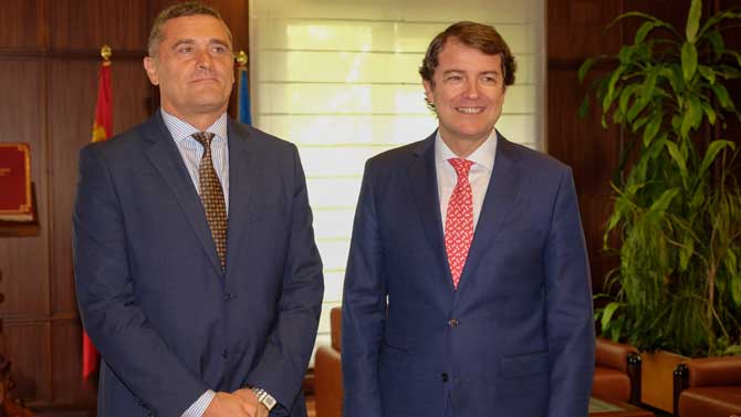 Pedro Pascual y Alfonso Fdez, Mañueco.