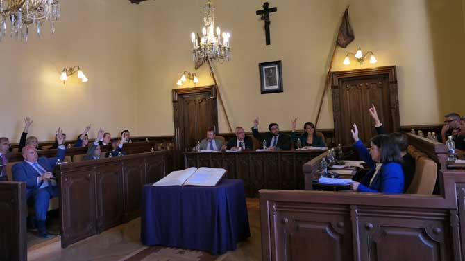 Pleno de septiembre en el Ayuntamiento de Ávila.