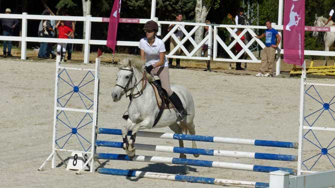 Imagen de archivo del concurso hípico.