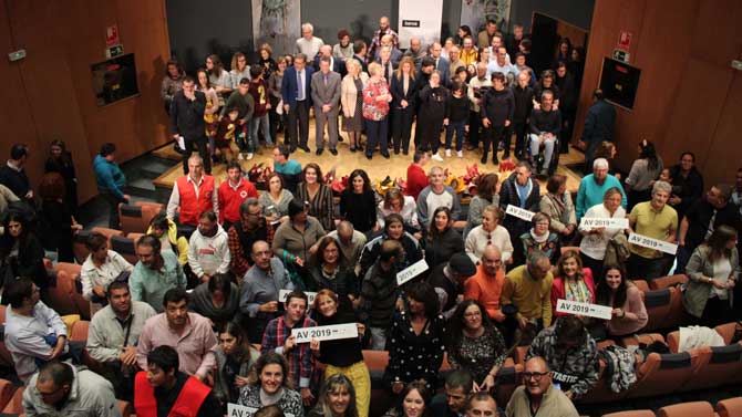 Entrega de ayudas sociales de Bankia.