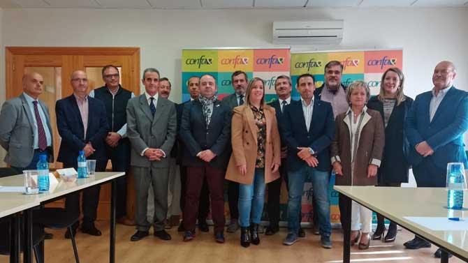 Galardonados con los premios de Confae.