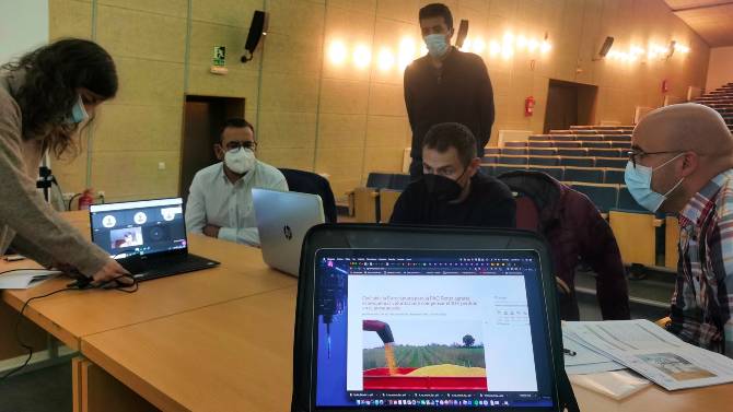 Expertos de la Estrategia de Mitigación y Adaptación al Cambio Climático en la Provincia de Ávila.