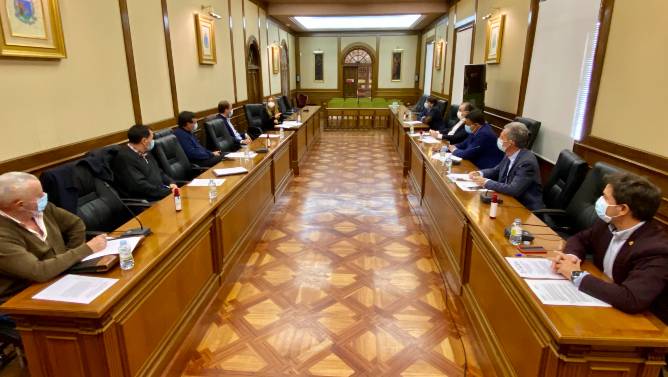 Reunión con las OPAs del Plan Territorial de Fomento.