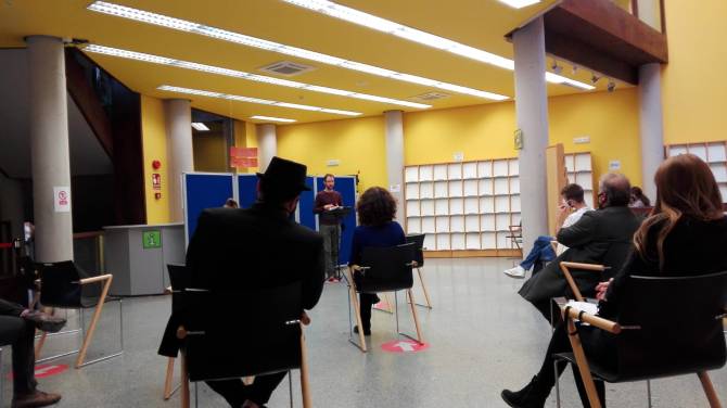 Día de las Bibliotecas en la Biblioteca Pùblica de Ávila.