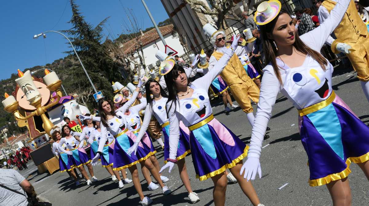 Desfile de Carnaval en Cebreros en 2020.