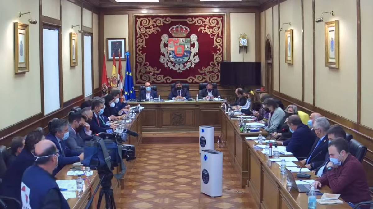 Pleno de octubre en la Diputación de Ávila.