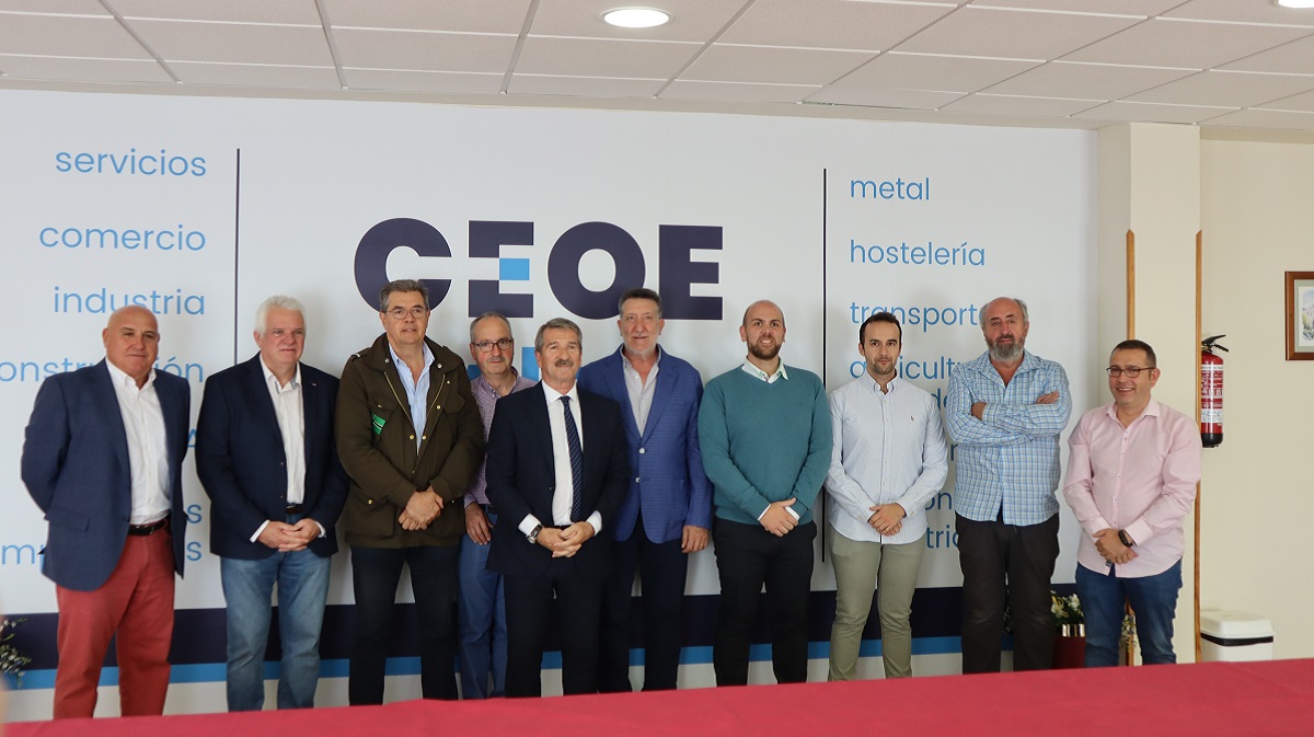 Despedida de Juan Saborido como presidente de CEOE Ávila.