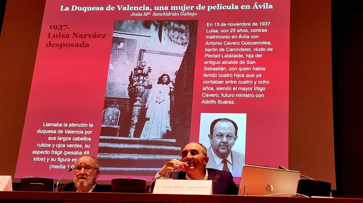 Conferencia sobre la Duquesa de Valencia en el Palacio de los Serrano.