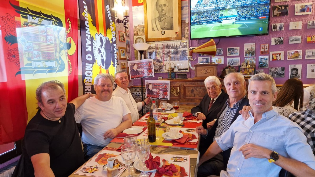 Reunión de Antiguos Miembros del Frente de Juventudes de Ávila.