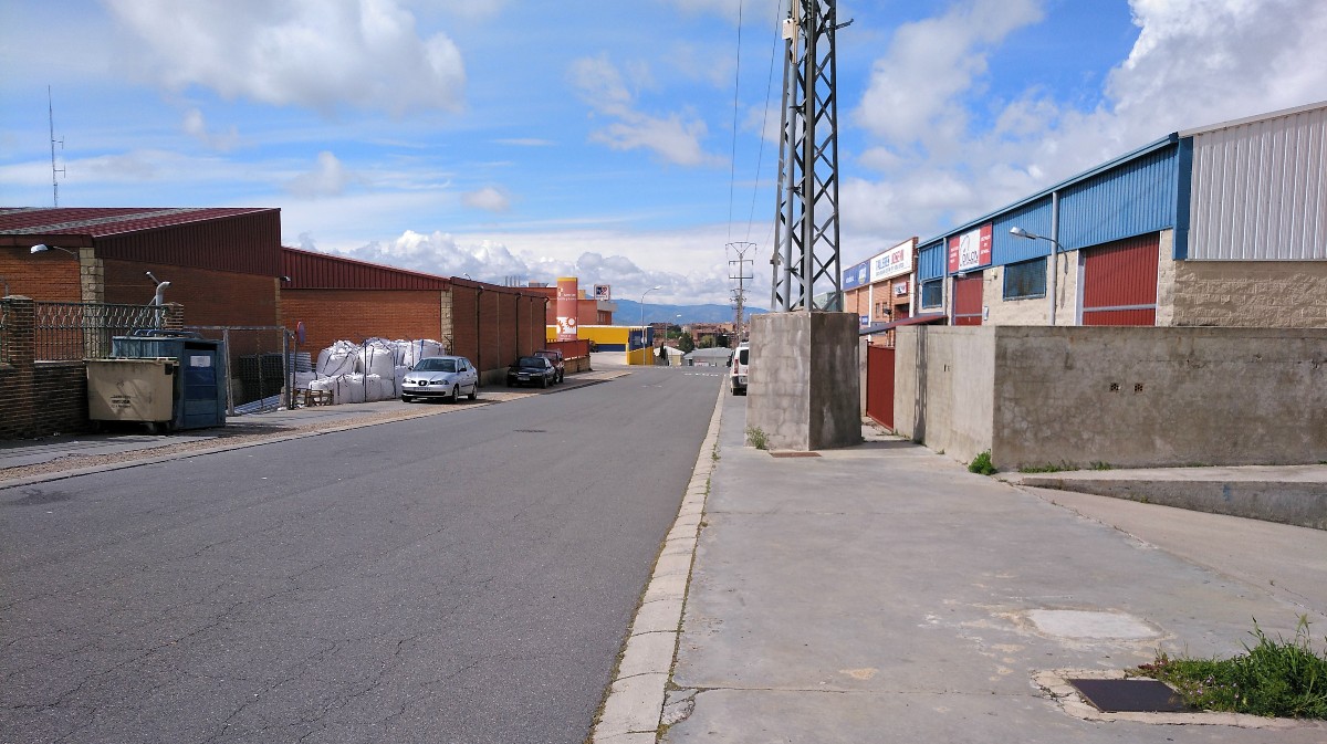 Políogono industrial de Las Hervencias.