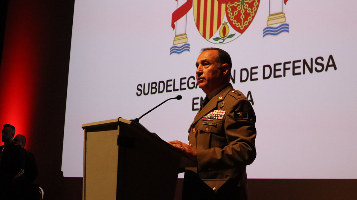El subdelegado de Defensa, Álvaro Capella Vicent