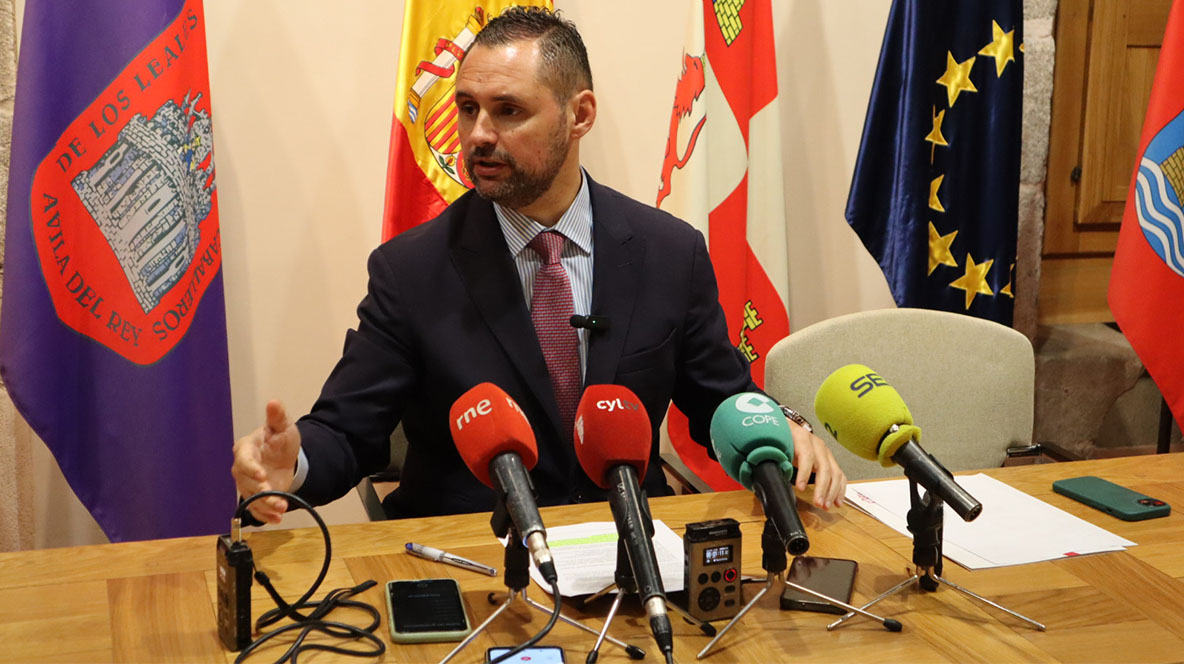 José Ramón Budiño tras la Junta de Gobierno Local.