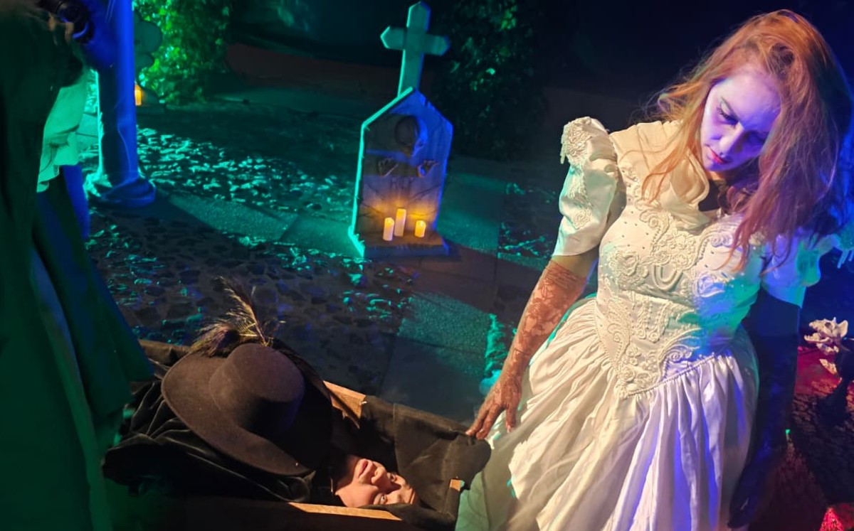 Pasaje del terror en el palacio de Los Verdugo.