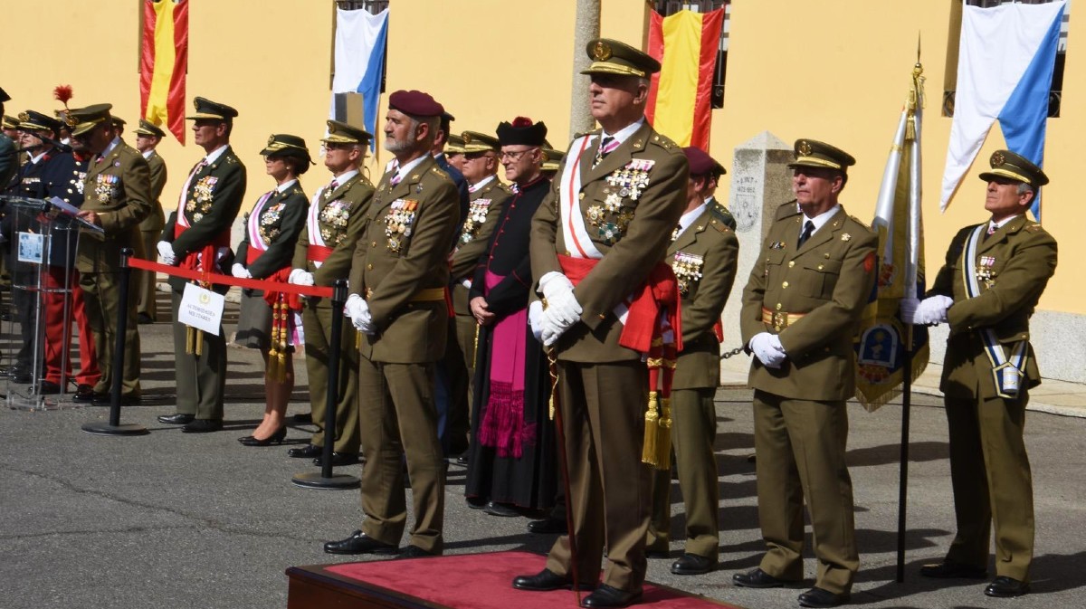 Celebración de 150 aniversario del Cuerpo de Intendencia en Ávila. Foto: Gonzalo Glez.de Vega.