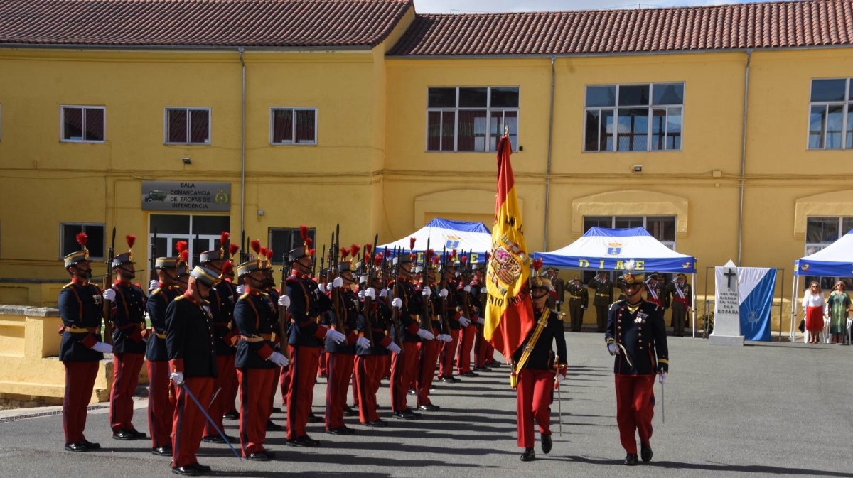 Celebración de 150 aniversario del Cuerpo de Intendencia en Ávila. Foto: Gonzalo Glez.de Vega.