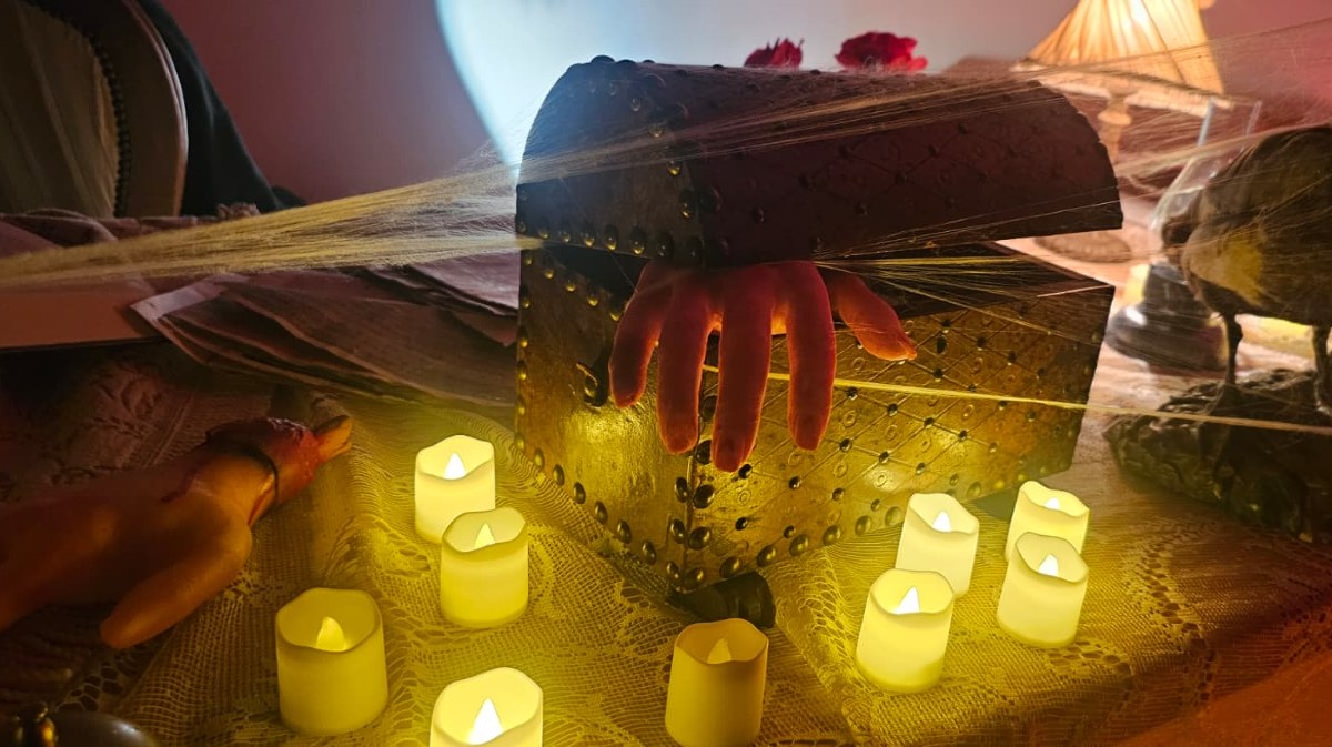 Pasaje del terror en el palacio de Los Verdugo.