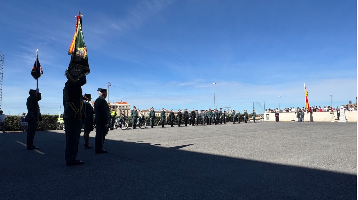 VÍDEO | La Guardia Civil celebra su gran día con condecoraciones y relevo en la Comandancia