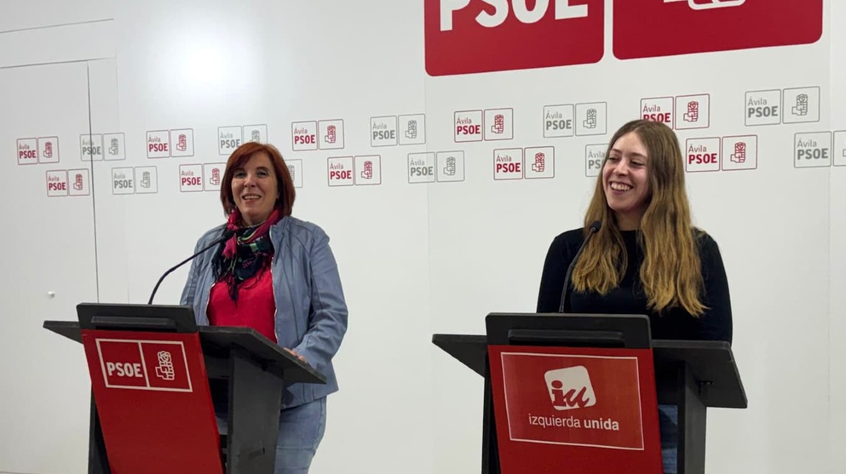 Mar&iacute;a Jos&eacute; del Pozo, del PSOE, y Jimena Manteca, de Frente Amplio.