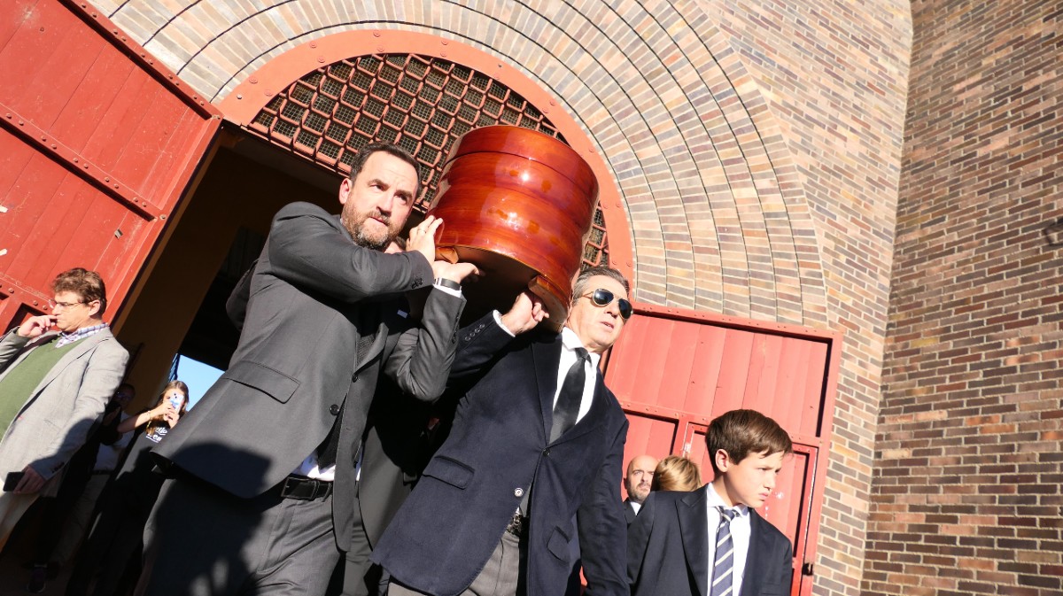 Despedida a Andr&eacute;s Hernando en la plaza de toros de &Aacute;vila.