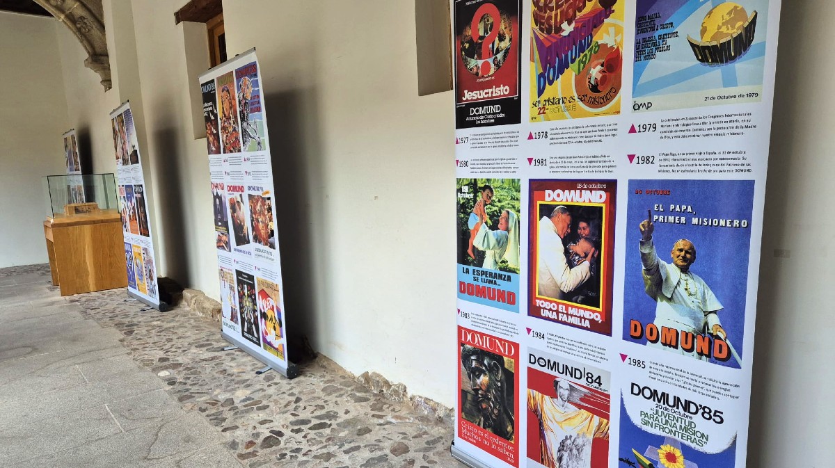 Exposici&oacute;n del Domund en el palacio de los Verdugo.