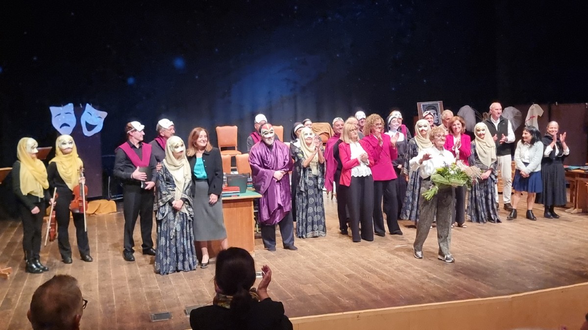 Locos por el Teatro en la representaci&oacute;n de &lsquo;Fatum, diario de un desencanto'.