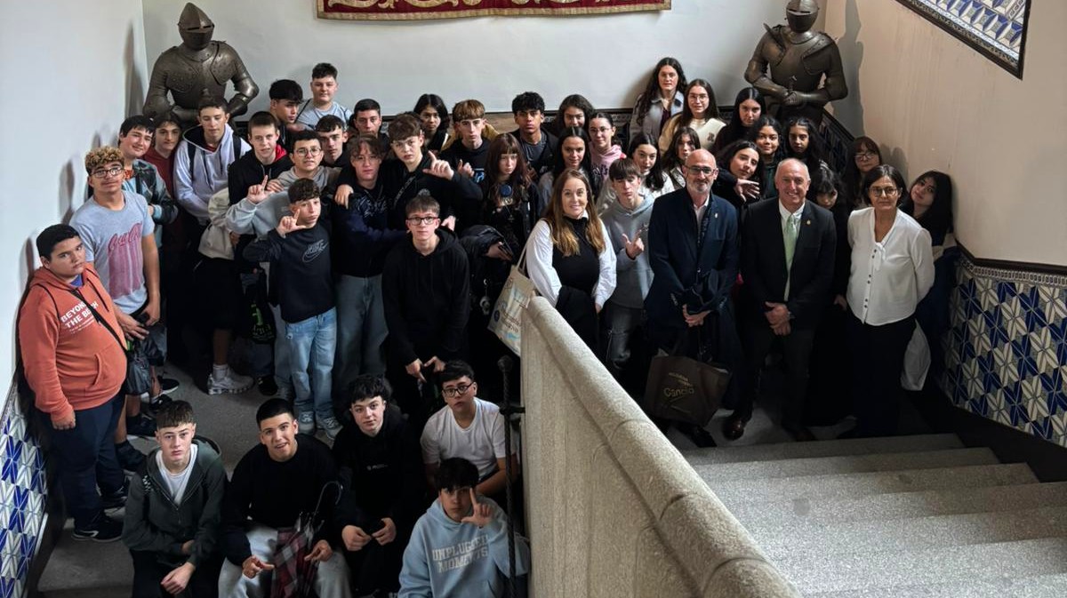 Estudiantes de Asturias, en &Aacute;vila en 2025.