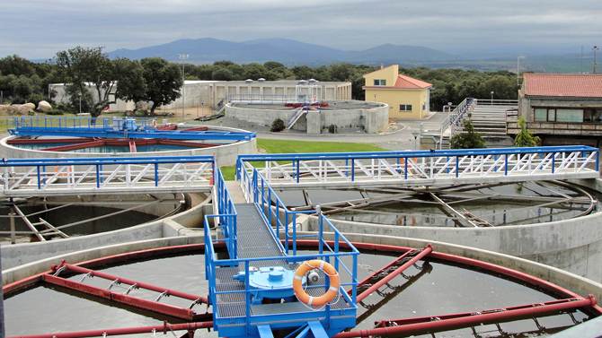 Estaci&oacute;n de tratamiento de agua potable de &Aacute;vila.