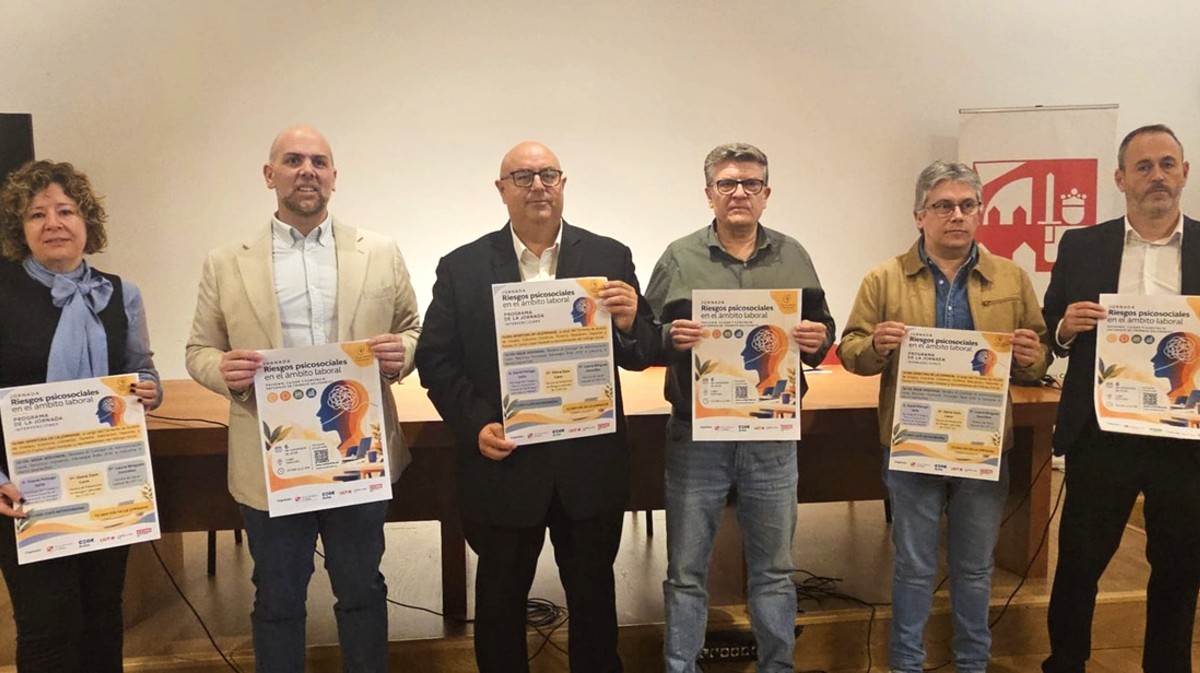 Presentaci&oacute;n de la jormada sobre los riesgos psicosociales en el &aacute;mbito laboral.
