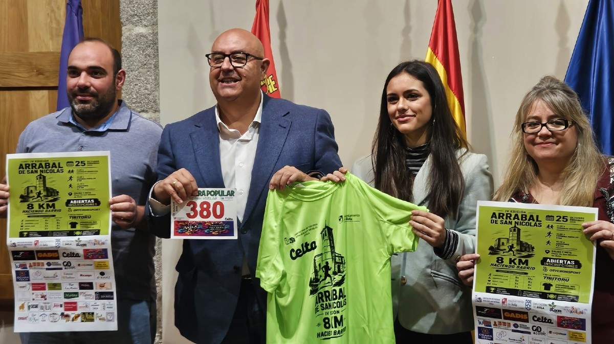 Presentaci&oacute;n de la Carrera Popular Arrabal San Nicol&aacute;s.