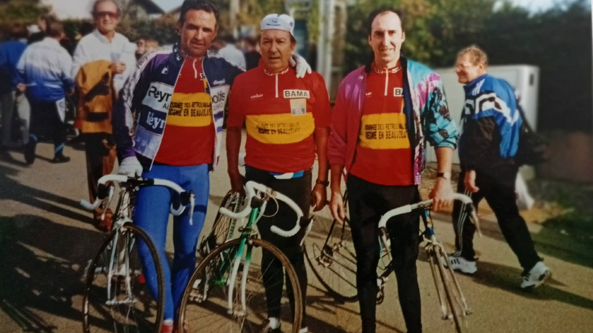 &Aacute;ngel Arroyo con Julio Jim&eacute;nez y Jes&uacute;s Rodr&iacute;guez.