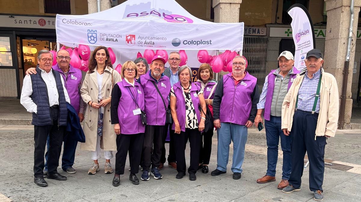 La Asociaci&oacute;n Abulense de Ostomizados (Asabo) conmemora su d&iacute;a internacional.