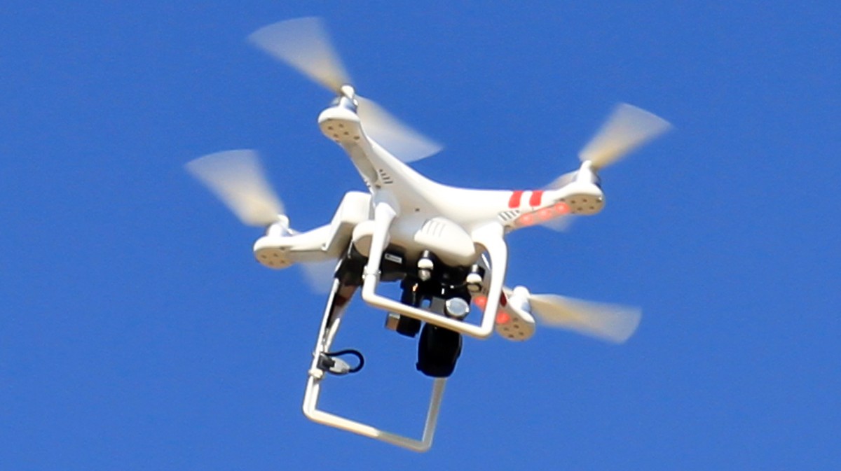 Imagen de archibvo de un dron.