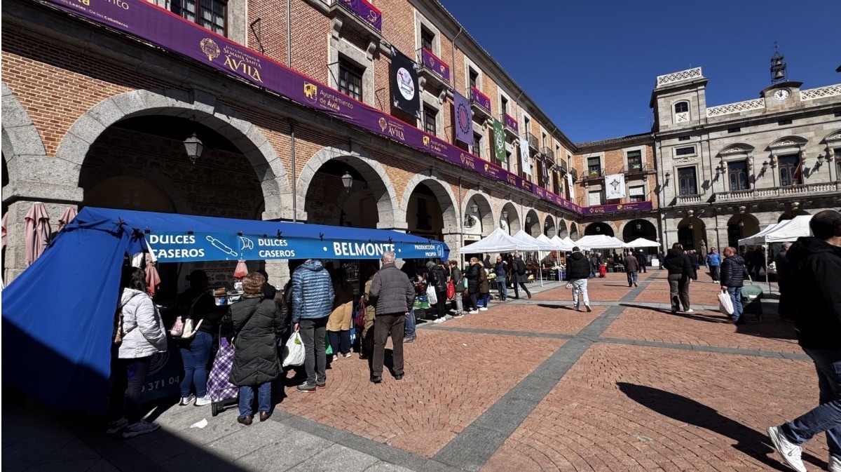 Mercado de alimentaci&oacute;n en el Mercado Chico